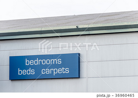 Day View of a Bedrooms Bed Carpets sign 36960465