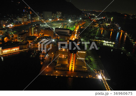 門司港レトロ地区の夜景 門司港レトロ地区の夜景 36960675