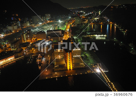 門司港レトロ地区の夜景 門司港レトロ地区の夜景 36960676