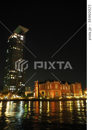 門司港レトロ地区の夜景 門司港レトロ地区の夜景 36960925