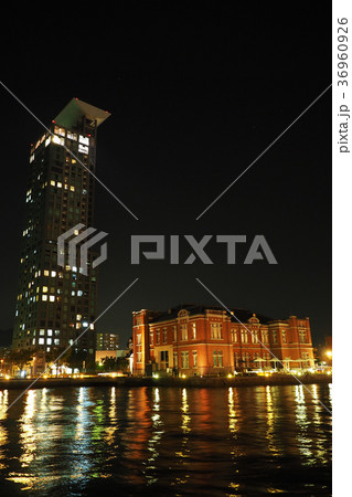 門司港レトロ地区の夜景 門司港レトロ地区の夜景 36960926