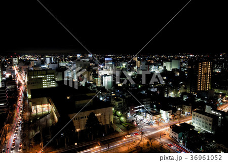 栃木県庁から見た宇都宮市の夜景 36961052