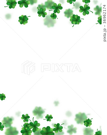 Saint Patricks day frame. EPS 10 vector 36962174