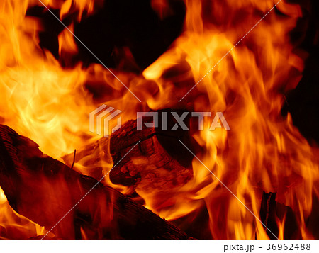 Background image of burning fire Background image of burning fire 36962488