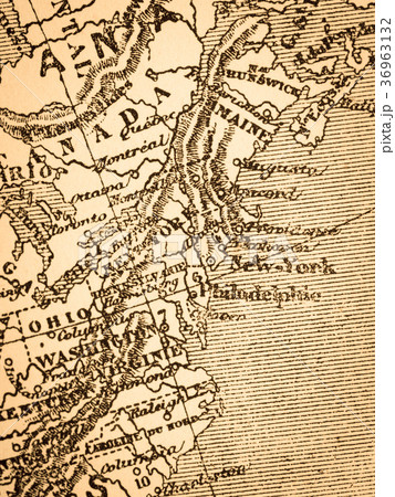 古地図 アメリカ東海岸 古地図 アメリカ東海岸 36963132