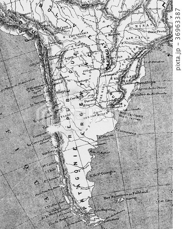 古地図 南アメリカ 古地図 南アメリカ 36963387