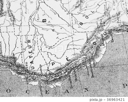 古地図 南米 古地図 南米 36963421