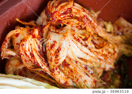 Making many of kimchi in south korea Making many of kimchi in south korea 36963519