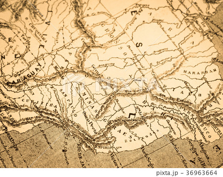 古地図　ブラジル 36963664