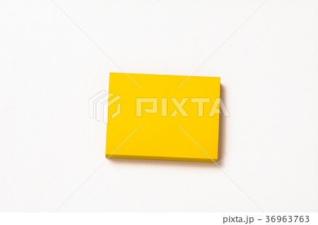 Yellow sticker note paper Yellow sticker note paper 36963763