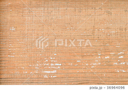 Wide board with brown faded paint. Vintage texture Wide board with brown faded paint. Vintage texture 36964096