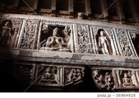 インド紀行 その : 感動のアジャンター石窟寺院 その インド紀行 その : 感動のアジャンター石窟寺院 その 36964928