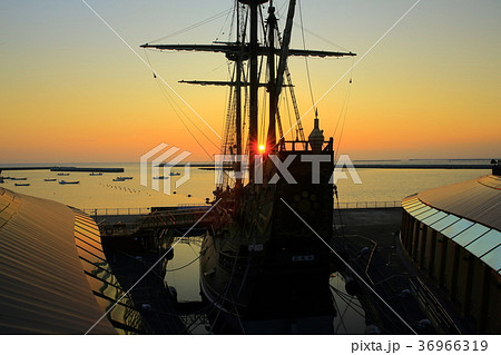 サンファン館の夕焼け 36966319