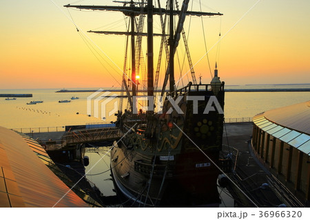 サンファン館の夕焼け 36966320