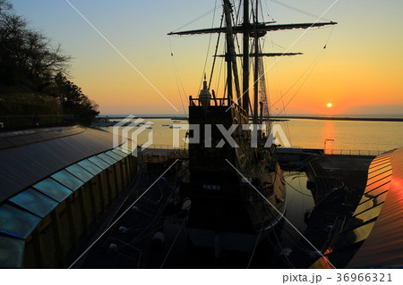 サンファン館の夕焼け 36966321