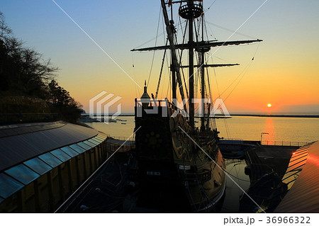 サンファン館の夕焼け 36966322