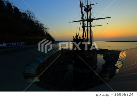 サンファン館の夕焼け 36966324