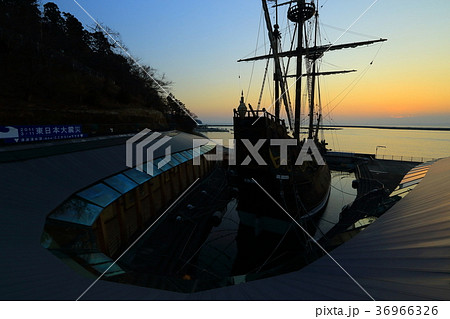 サンファン館の夕焼け 36966326