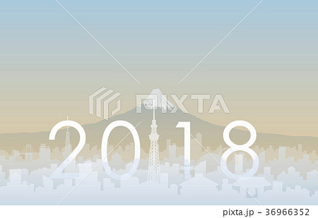 東京と富士山 2018 東京と富士山 2018 36966352