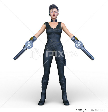 女性戦士 36966396