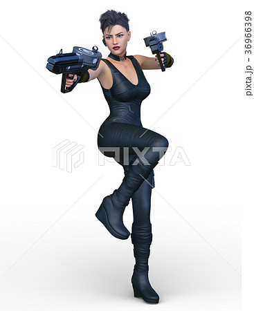 女性戦士 36966398