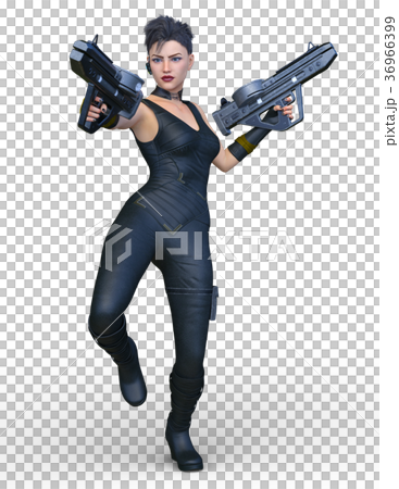 Female fighter Female fighter 36966399