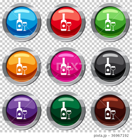 Wine and glass set 9 collection 36967192