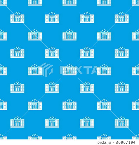 Embassy pattern seamless blue 36967194