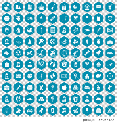 100 child center icons sapphirine violet 36967422