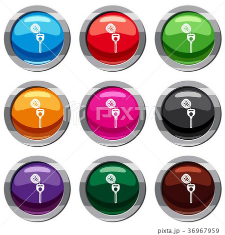 Car key with remote control set 9 collection 36967959