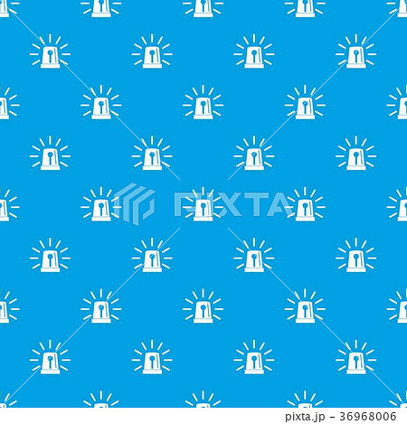 Flashing emergency light pattern seamless blue Flashing emergency light pattern seamless blue 36968006