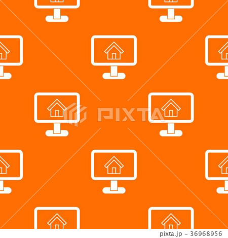Layout of house pattern seamless 36968956