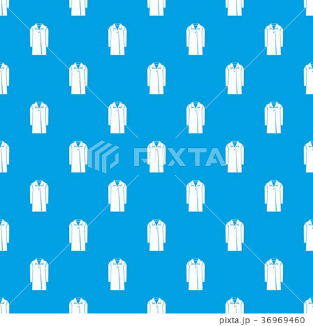 Coat pattern seamless blue 36969460