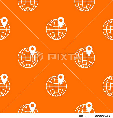 Globe with pin pattern seamless Globe with pin pattern seamless 36969583
