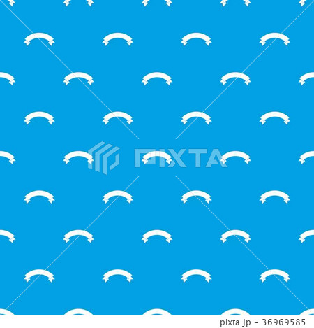 Banner ribbon pattern seamless blue Banner ribbon pattern seamless blue 36969585