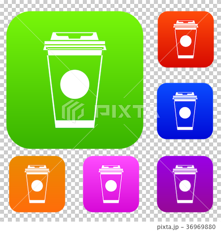 Paper coffee cup set collection Paper coffee cup set collection 36969880