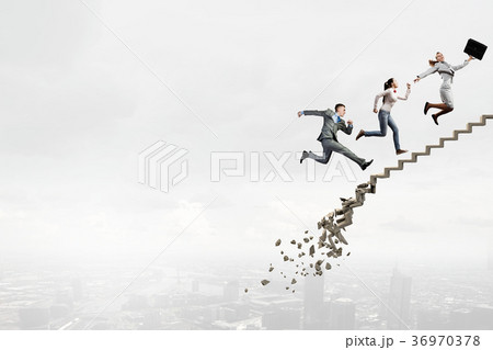 Up the career ladder overcoming challenges 36970378