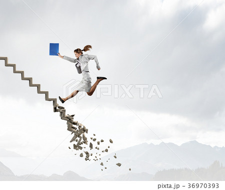 Up the career ladder overcoming challenges 36970393