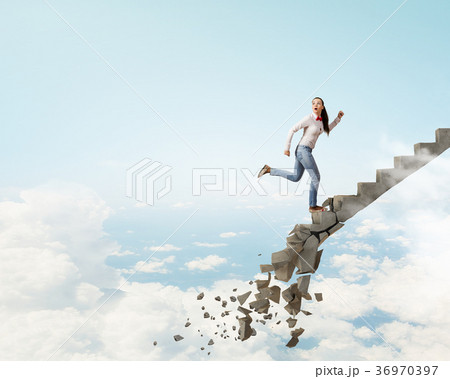 Up the ladder overcoming challenges Up the ladder overcoming challenges 36970397