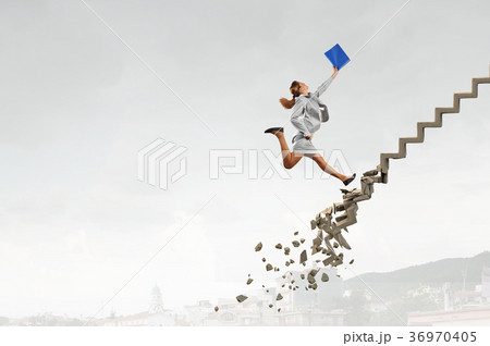 Up the career ladder overcoming challenges 36970405