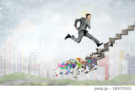 Up the career ladder overcoming challenges 36970501