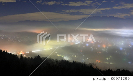 秩父盆地の雲海 36971299