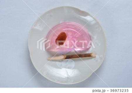 Japanese sweet, plum jelly Japanese sweet, plum jelly 36973235
