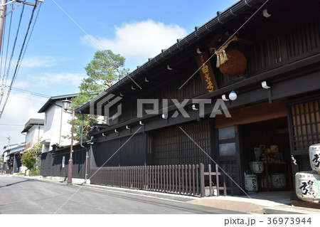 飛騨古川　壱之町通り 　古い街並み 36973944