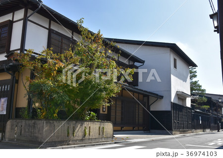 飛騨古川　壱之町通り 　古い街並み 36974103