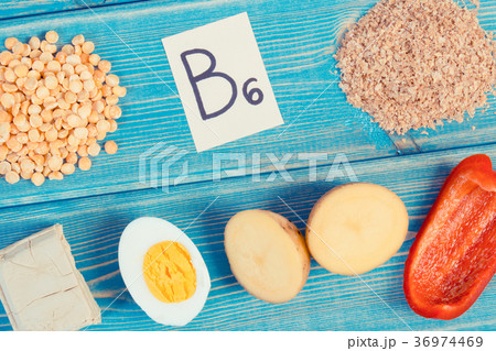 Products and ingredients containing vitamin B6 Products and ingredients containing vitamin B6 36974469