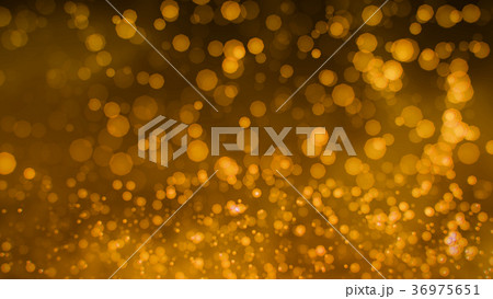 Gold glitter glamour background Bokeh 36975651