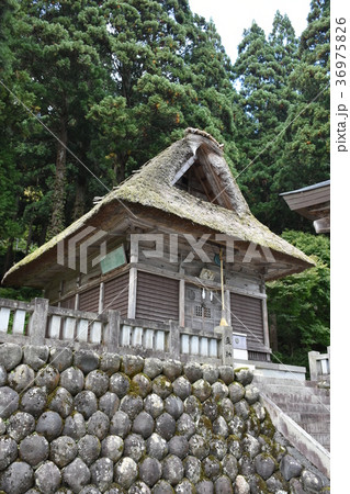 世界遺産 五箇山　白山宮 36975826