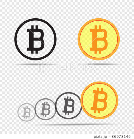 bitcoin icon transparent background 36978146