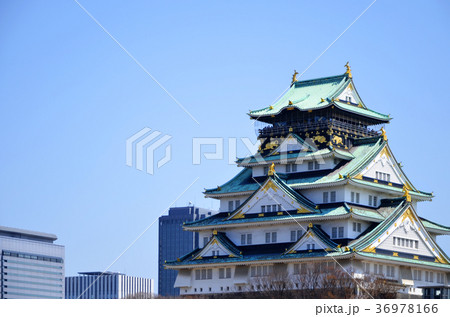 大阪城　天守閣 36978166
